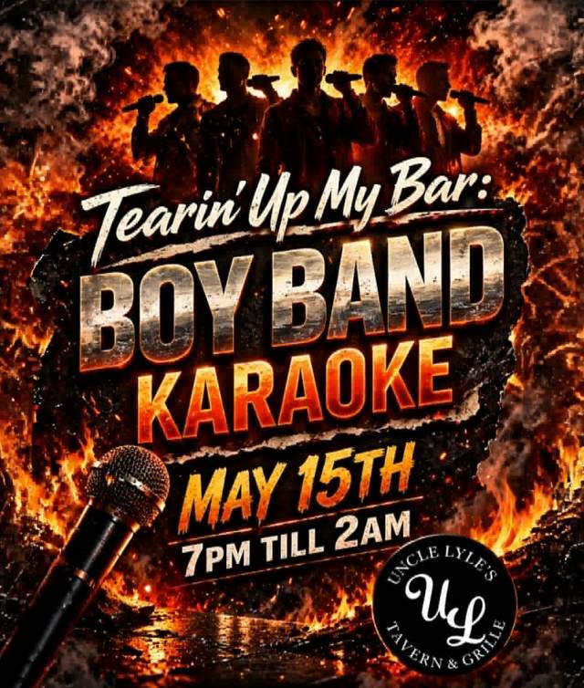 Boy Band Karaoke Night w/ Ronnie G