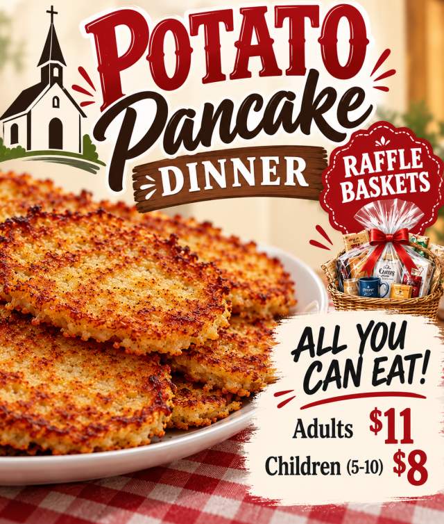Potato Pancake Supper