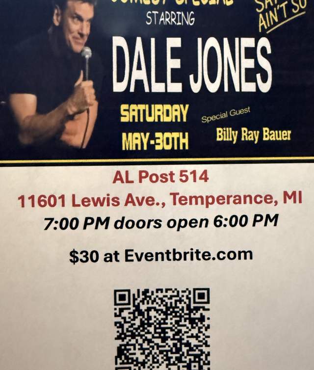 Dale Jones Comedy Special