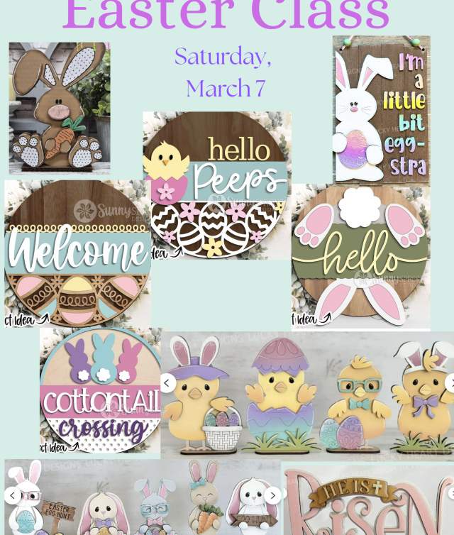 Easter Decor Class
