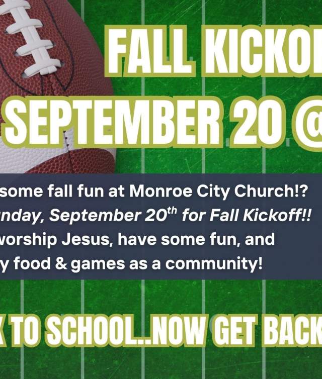 Monroe City Church Fall Kickoff
