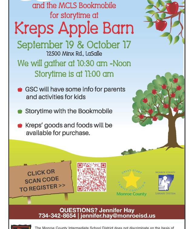 Storytime at Kreps Apple Barn