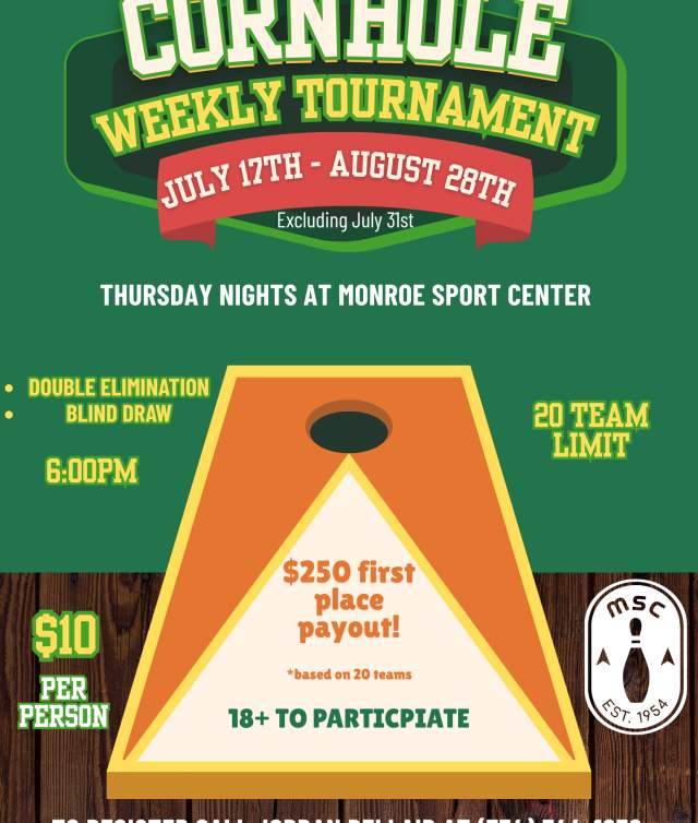 Cornhole Weekly Tournament