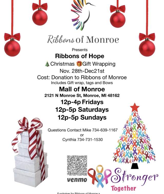 Ribbons of Hope Gift Wrapping