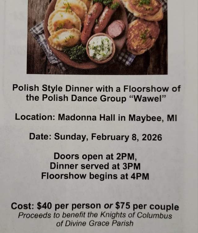 Polish Style Dinner With Floorshow