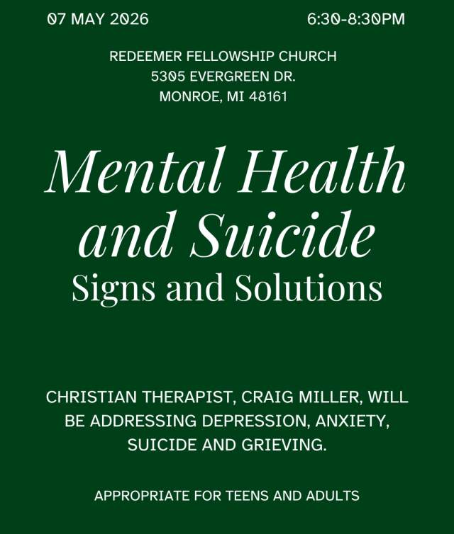 Mental Health and Suicide: Signs and Solutions