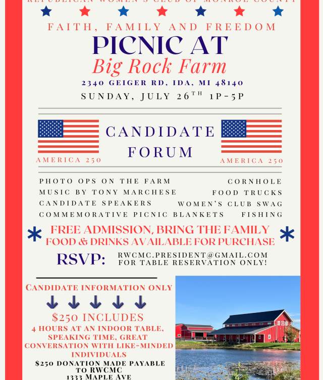 RWCMC Candidate Forum Picnic