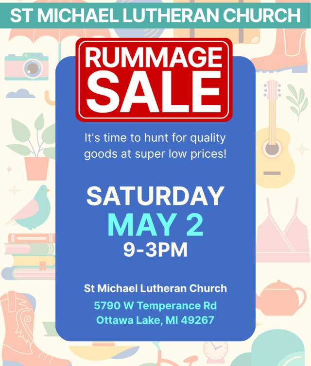 St. Michael Lutheran Church Rummage Sale