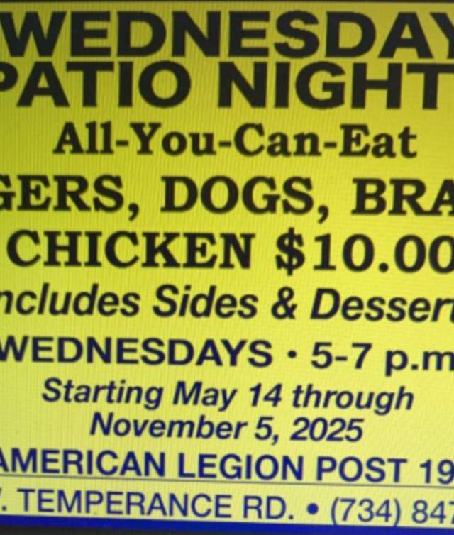 Wednesday Patio Nights