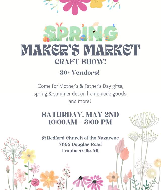 Spring Market Craft Show!