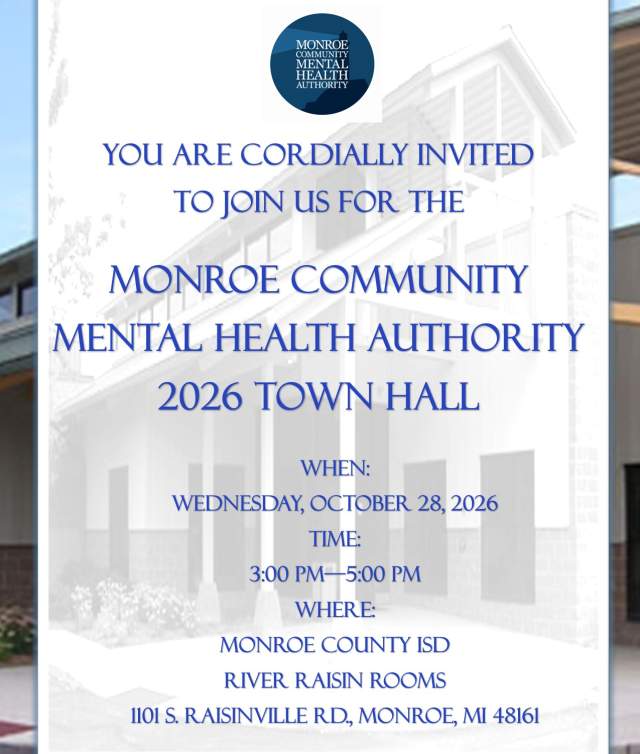 Monroe Community Mental Health Authority Annual Town Hall Meeting