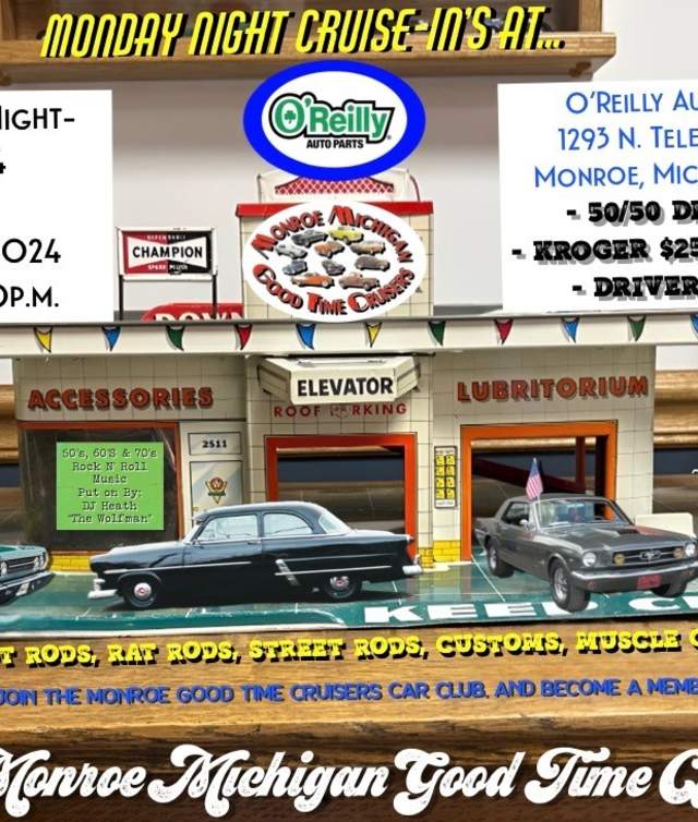 Monday Night Cruise-Ins at O'Reilly