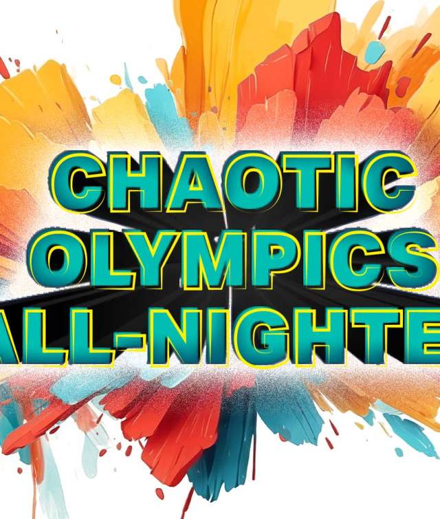 Students Chaotic Olympics All-Nighter