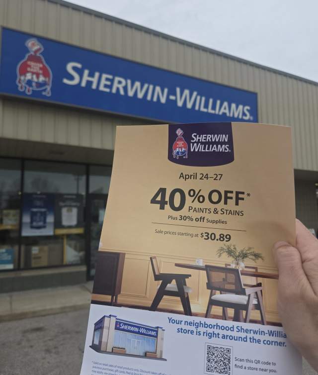 Paints & Stains Sale