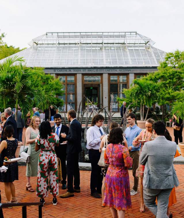 Group Event at New England Botanic Garden at Tower Hill