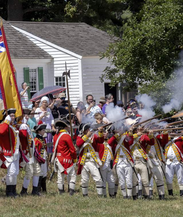 Red Coats and Rebels Reenactment at Old Sturbridge Village