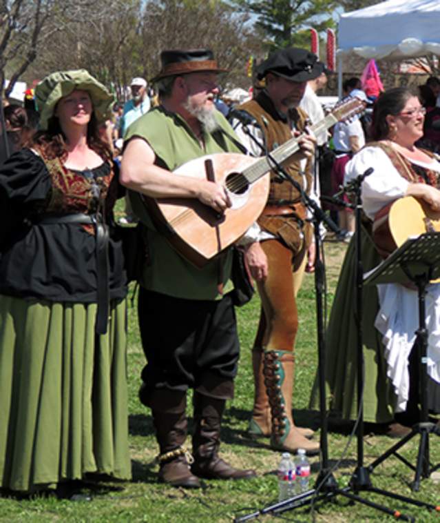 Medieval Fair musicians