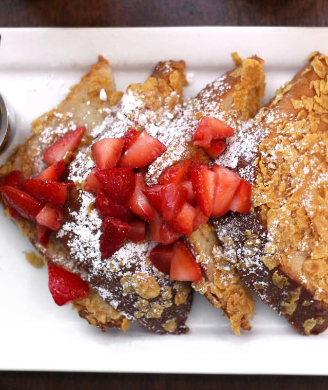 Syrup french toast