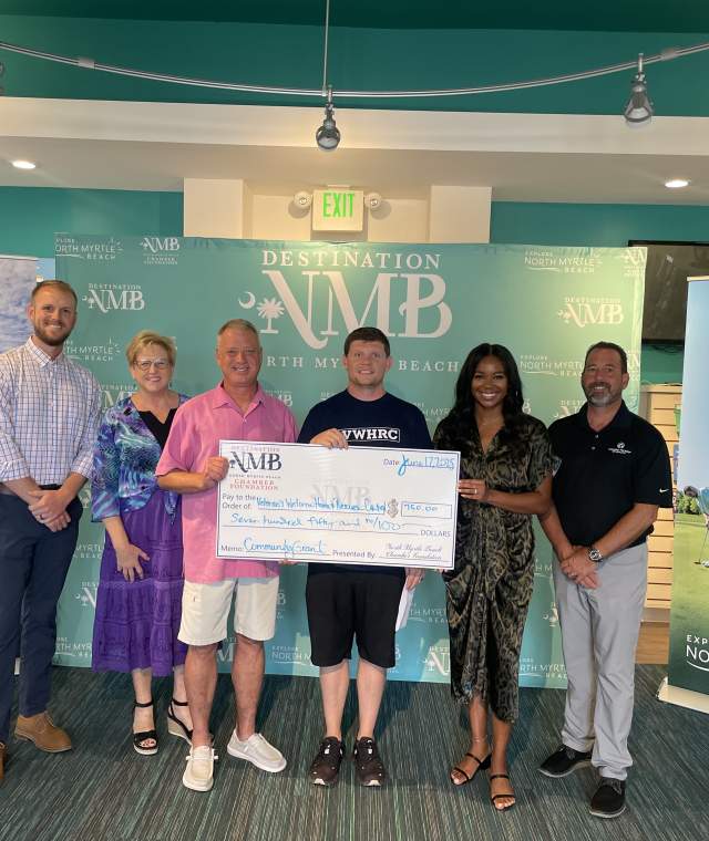 Foundation Community Grant Check Presentation