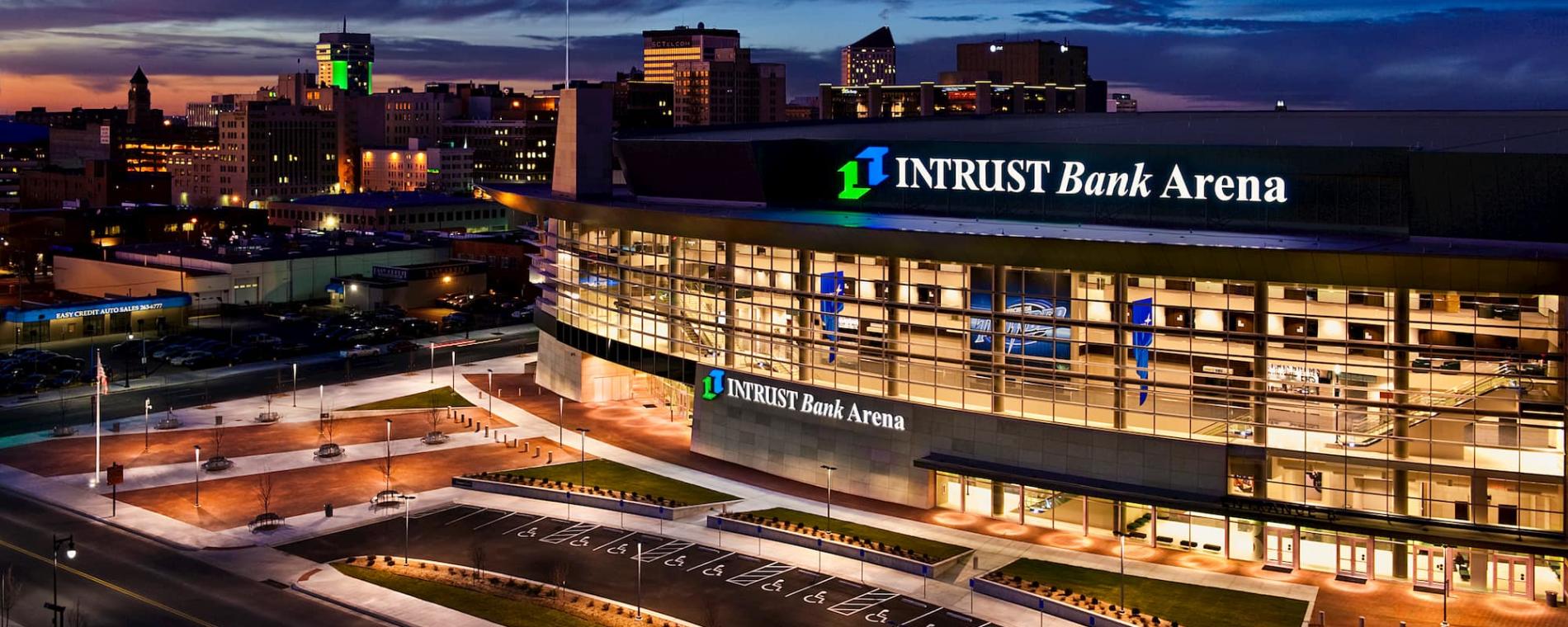 View from the 213 😭 - Picture of Intrust Bank Arena, Wichita - Tripadvisor