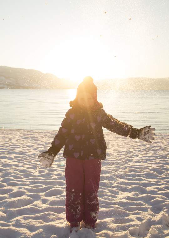 Family Fun at Wintery Lakes in Kelowna