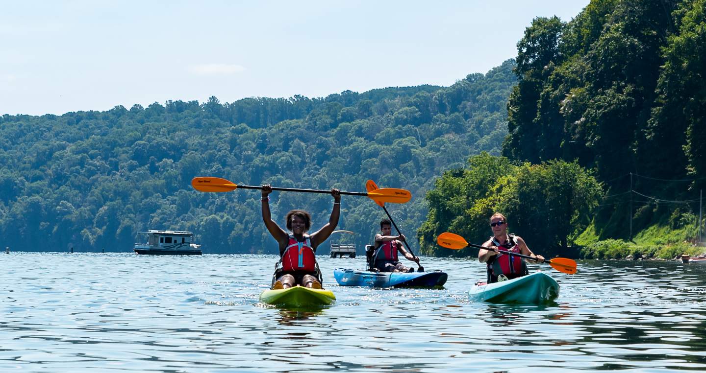 Kayakers