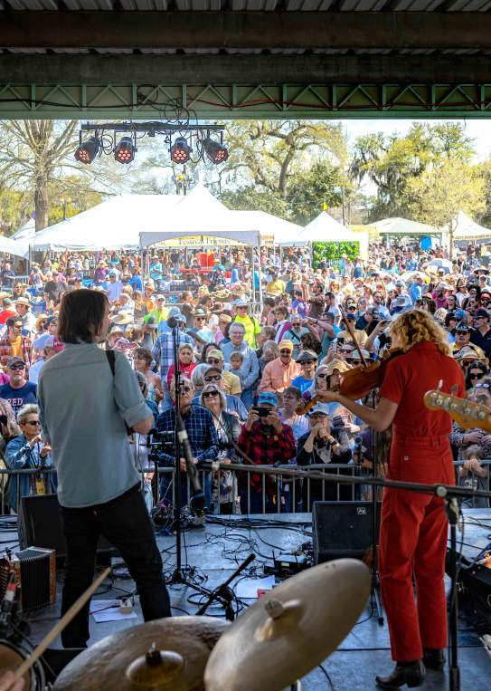 Feufollet playing at Festivals Acadiens et Creoles