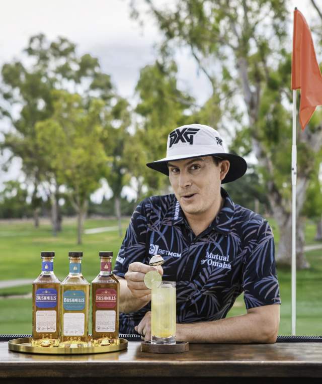 Arizona's Golf Pro Joel Dahmen Becomes Bushmills Irish Whiskey's First 'Whiskey Caddie'