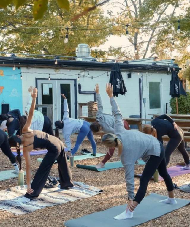 Mommy & Me Yoga at The Goat