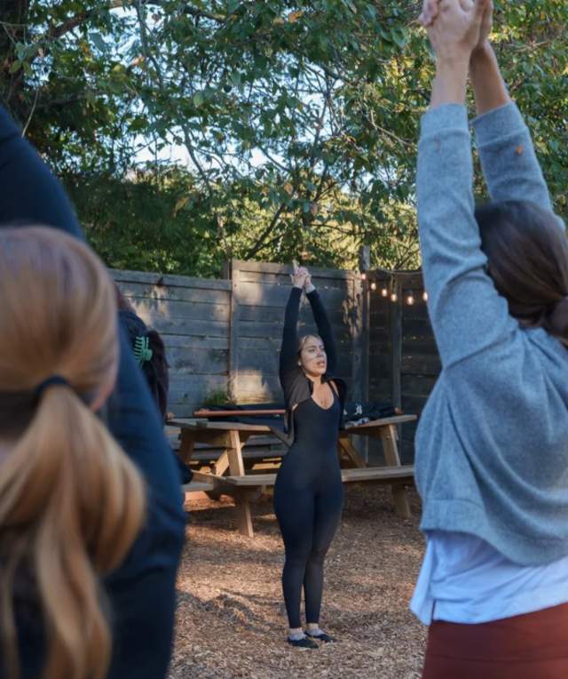 Morning Yoga at The Goat