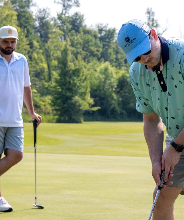 Spend a weekend golfing with buddies