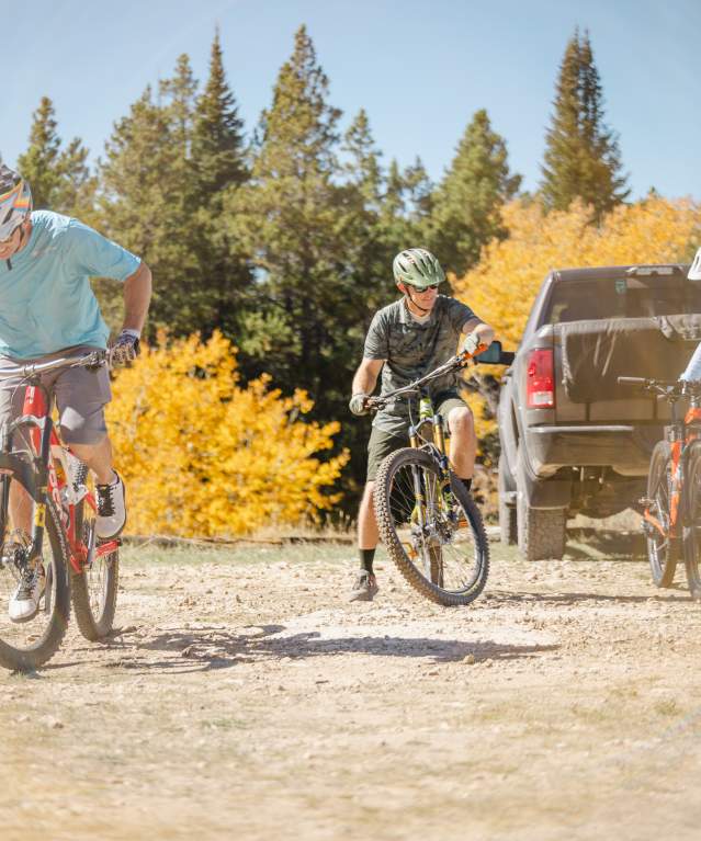 Mountain Biking on Casper Mountain
