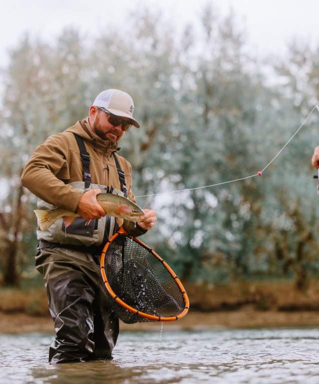 Fishing the North Platte River