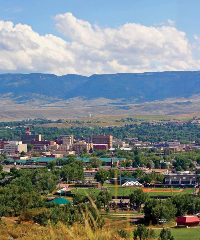 Casper Aerial view