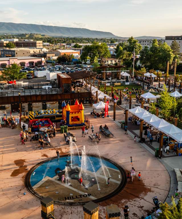 David Street Station event in Downtown Casper