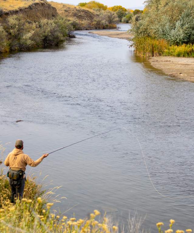 Fishing the North Platte and Fall Colors