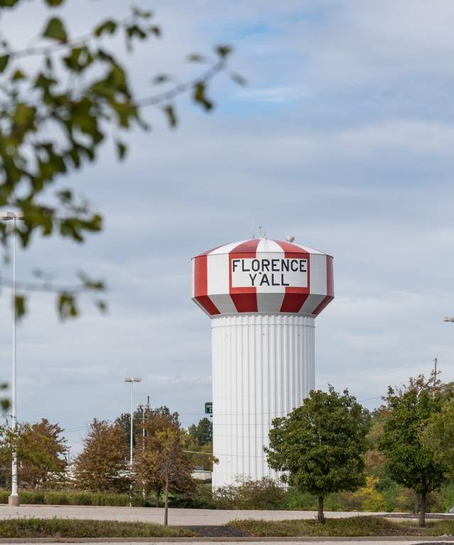 Florence Y'all Water Tower in Florence, KY - Virtual Globetrotting