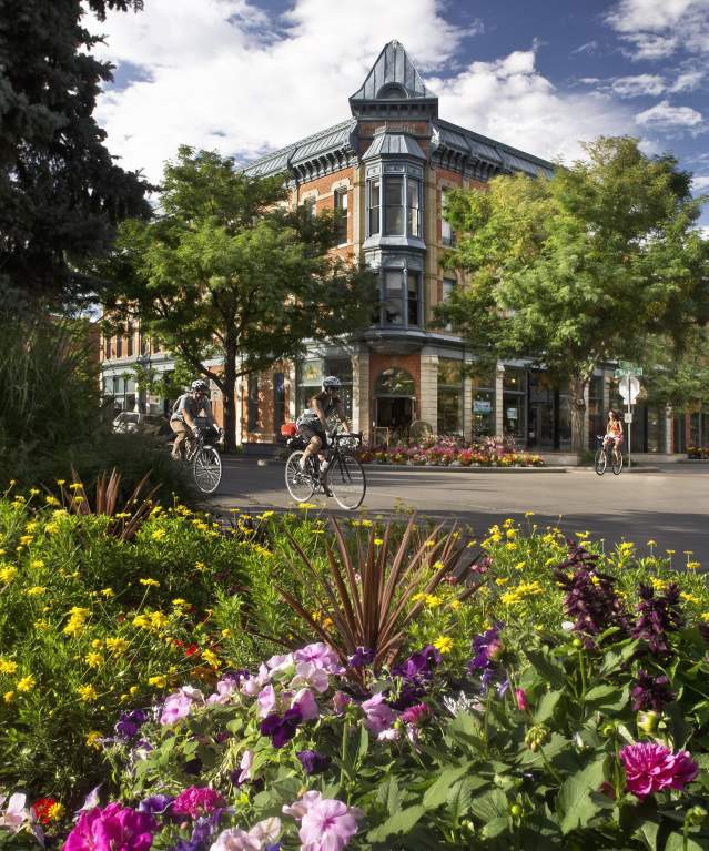 Old Town Linden Hotel, Flowers, Bikes