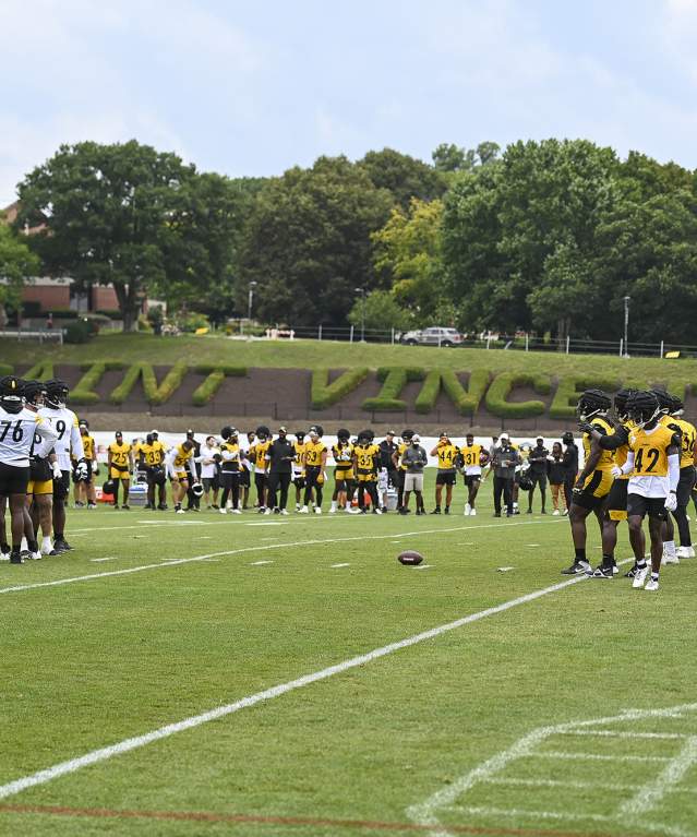 Steelers Training Camp field