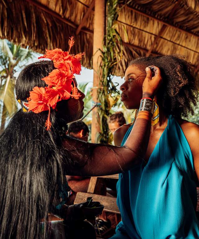 Mujer de la comunidad Embera