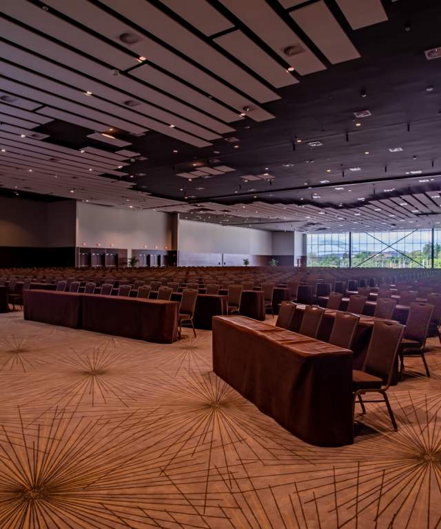 Interior conference room at Panama Convention Center