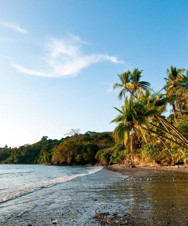 Beach of Islas Paridas at Chiriqui Gulf