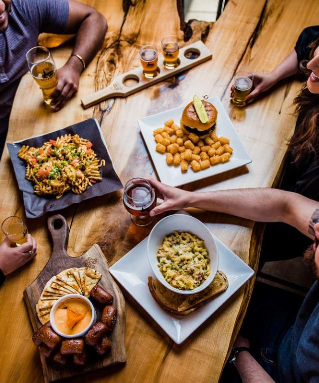 Brickhouse Brewpub food