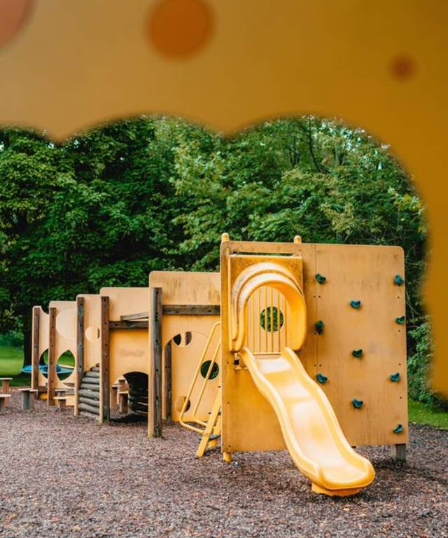 cheese themed playground