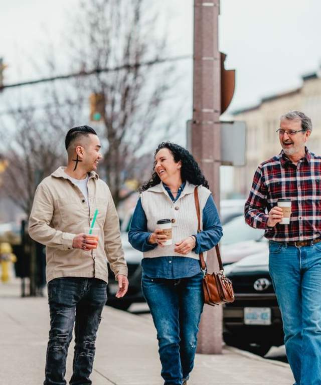 Group of people walking