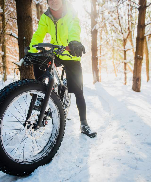 winter cycling
