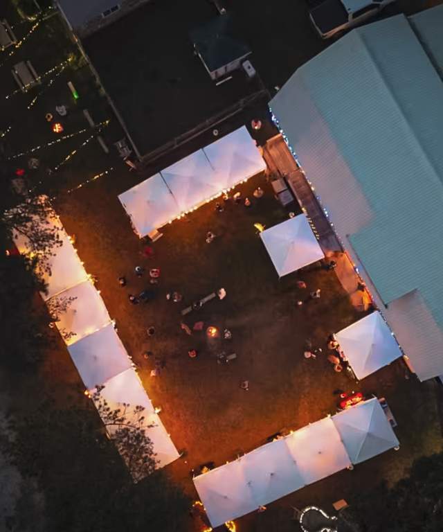 TRM holiday market drone