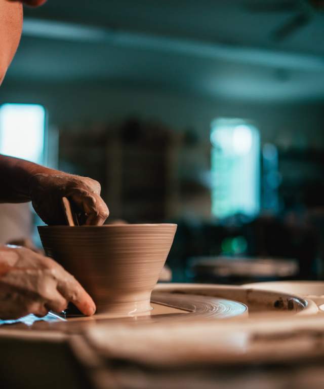 ICAC Pottery studio