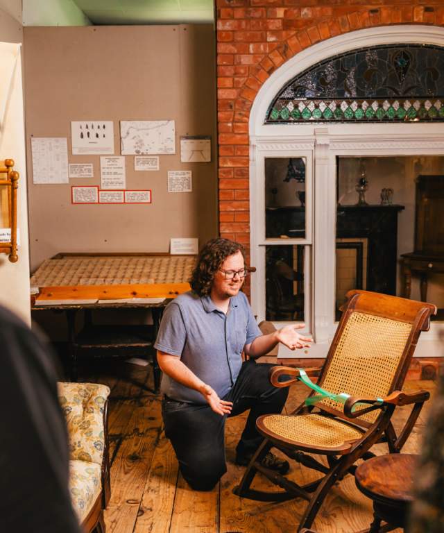 Otterville museum chair