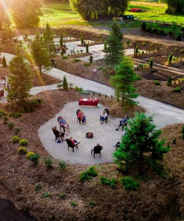 Snyders Family Farm aerial